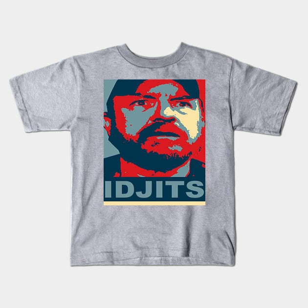 Bobby Singer Just Called You Idjits Kids T-Shirt by Erik Morningstar 